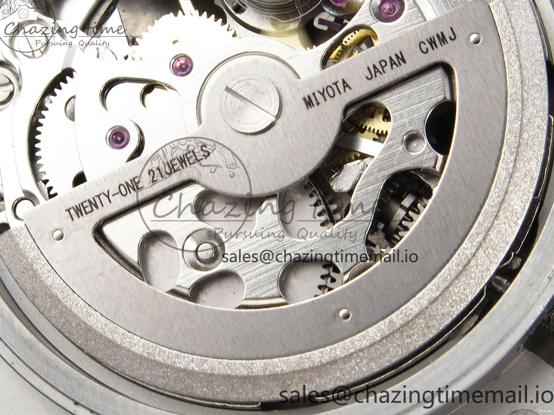 MIROTIME 0117 Big Pilot IW329802 M+F 1:1 Best Edition Green Dial on Green Nylon Strap MY Unique 7002